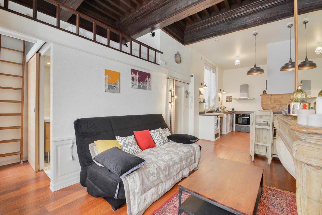 Le Cocon Des Deux Sirenes - Studio Cosy Pour 2 A Nancy Buitenkant foto